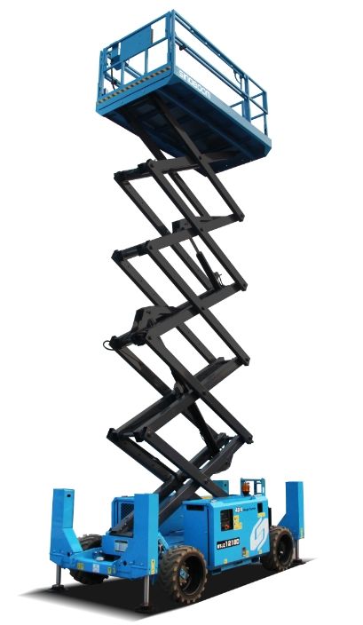 10 Metre Arazi Tipi Dizel 4x4 Makasl� Platform